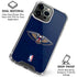 NBA New Orleans Pelicans Distressed iPhone 16 Pro Max Clear Case